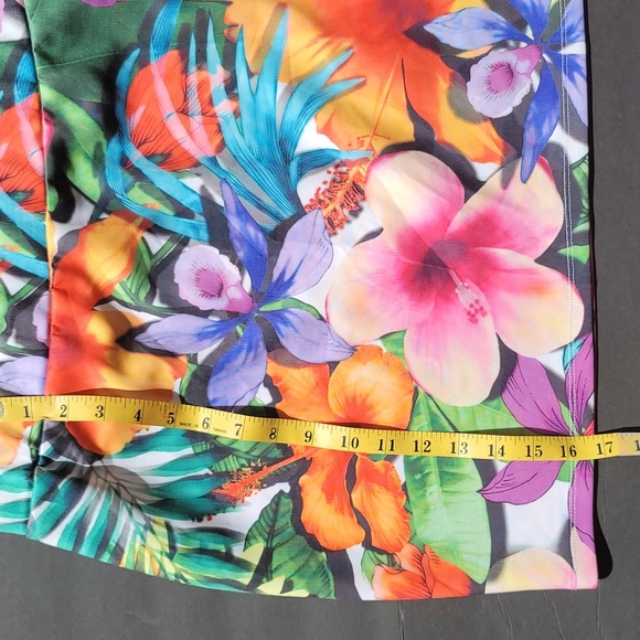 Joe Boxer Floral Print mini Skirt Size L - Picture 5 of 6